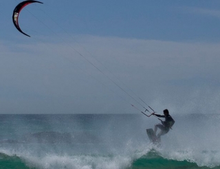 Saltando sobre las olas